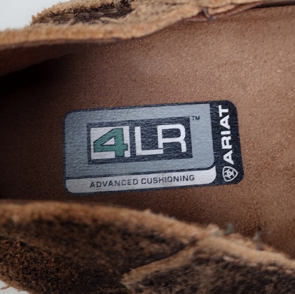 Ariat 4LR Gleeson Suede Leather Driving Moccasin Slip On Loafers Size 10D - Picture 10 of 12